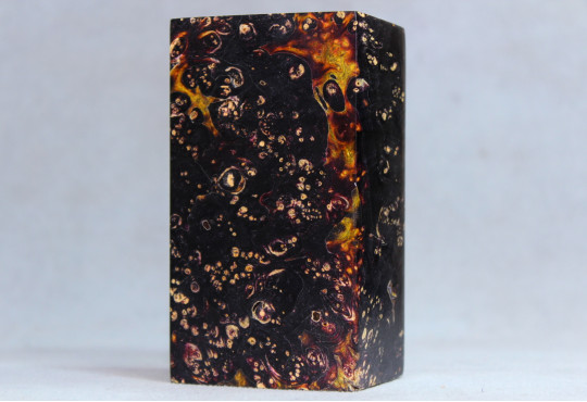 Stabilized Maple Burl Wood Mod Block